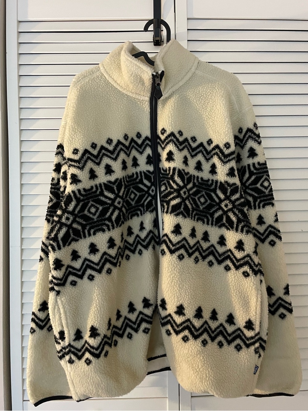 Men’s Chaps Zip Up Sherpa Jacket - Picture 1 of 4